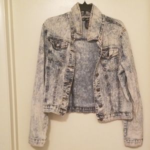 🚨Junior Acid Wash Jean Jacket